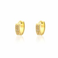 Boucles d'oreilles Brand Femme Elite in Acier Zirconia 09ER059G